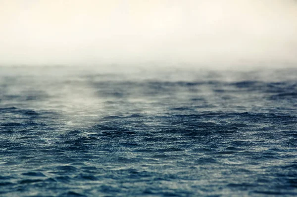 Struttura Mare Acqua Azzurra Fredda Del Mare Invernale Sopra Cui — Foto Stock