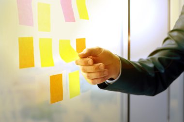 iş adamı çıkartmaları Office ile çalışma