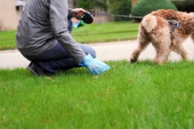 Adam alacak / köpek pisliği Temizleme