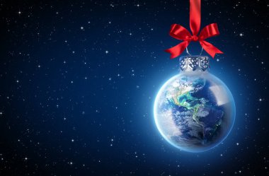 Dünyanın her yerinden barışçıl Christmas