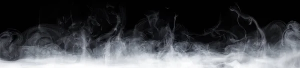 Humo abstracto en fondo oscuro — Foto de Stock