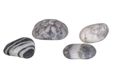 Stüdyo aydınlatması altında çekilen farklı yapılardan oluşan bir yapı grubu..