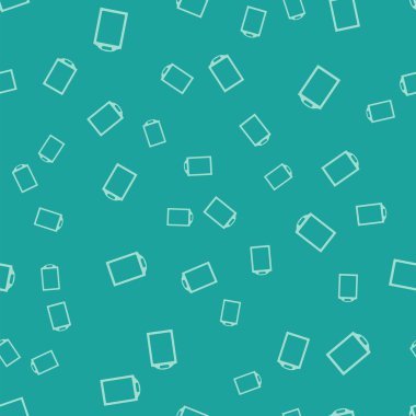 Yeşil kesme tahtası simgesi yeşil arkaplanda izole edilmiş pürüzsüz desen. Kesme tahtası sembolü. Vektör İllüstrasyonu