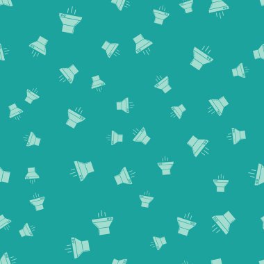 Yeşil Mutfak sökücü fan ikonu yeşil arka planda kusursuz desen izole etti. Mutfak kaputu. Mutfak egzozu. Ev aletleri. Vektör illüstrasyonu