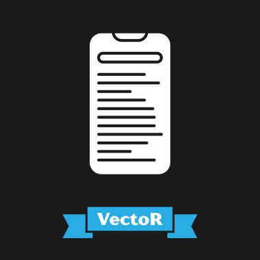 Beyaz Bilgisayar Ağı arayüz simgesi siyah arkaplanda izole edildi. Uygulama programlama arayüzü Api teknolojisi. Yazılım entegrasyonu Vektör İllüstrasyonu