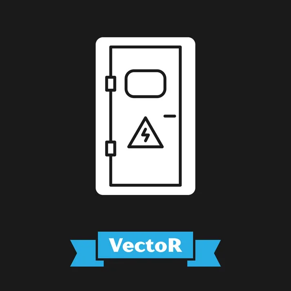 Flache autobatterie-illustration auf weißem hintergrund, kühlschrank