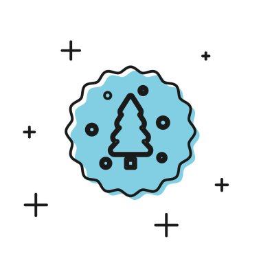 Beyaz arka planda izole edilmiş çikolatalı kurabiye ya da bisküvi. Vektör İllüstrasyonu