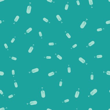 Yeşil Ağaç simgesi yeşil arka plan üzerinde sorunsuz desen izole. Orman sembolü. Vektör İllüstrasyonu