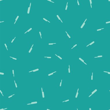 Yeşil Bıçak simgesi yeşil arka plan üzerinde sorunsuz desen izole. Çatal bıçak takımı sembolü. Vektör İllüstrasyonu