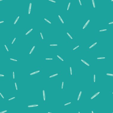 Yeşil cımbız simgesi yeşil arka planda izole edilmiş pürüzsüz desen. Vektör İllüstrasyonu