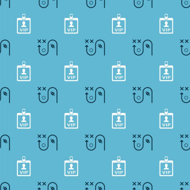 Planlama stratejisi konsepti ve Vip rozetini kusursuz düzene sok. Vektör