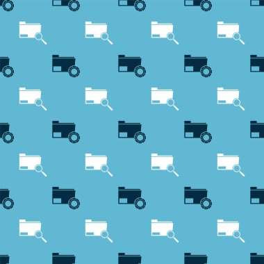 Dizin ayarlarını dişli ve Arama konseptini dizin ile dikişsiz desen ile ayarla. Vektör