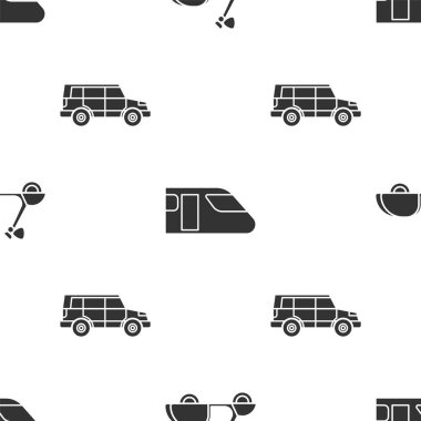 Scooter, tren ve off road vagonunu kusursuz bir şekilde ayarlayın. Vektör