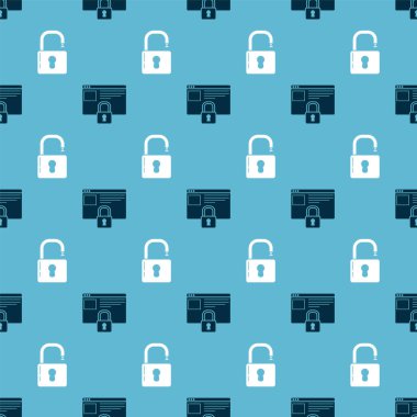 Https, Ssl ve Open asma kilidi kullanarak sitenizi güvenli hale getirin. Vektör