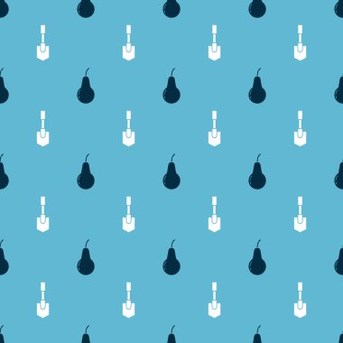 Armut ve Kürek 'i kusursuz bir kalıba sokun. Vektör