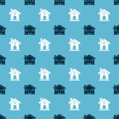 House ve House 'u kusursuz bir düzene sokun. Vektör
