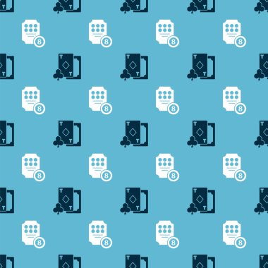 Oyun kartını elmaslarla ve çevrimiçi kumar makinesiyle kusursuz bir şablona ayarla. Vektör