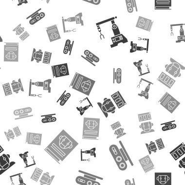 Montaj hattını, 3D tarama sistemini, Robot ve Kullanıcı kılavuzunu kusursuz şablona ayarlayın. Vektör