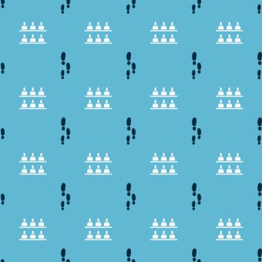 Ayak seslerini ve jüri üyelerini kusursuz bir düzene sokun. Vektör