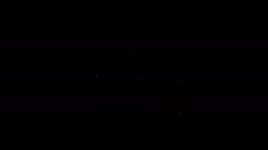 Siyah arkaplanda kablosuz ağ ikonu olan akıllı ev. Uzaktan kumanda. 4K Video hareketli grafik canlandırması
