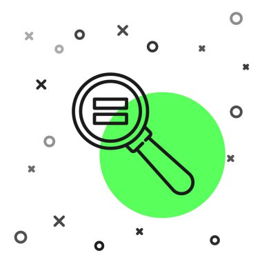 Beyaz arka planda yalıtılmış siyah çizgi Ataş simgesi. Vektör İllüstrasyonu