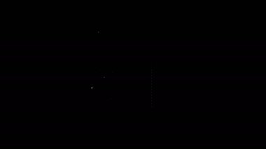 White Line Online kumarhane fişleri siyah arka planda izole edilmiş bir yığın dolar ikonu üzerinde değiş tokuş yapıyor. 4K Video hareketli grafik canlandırması