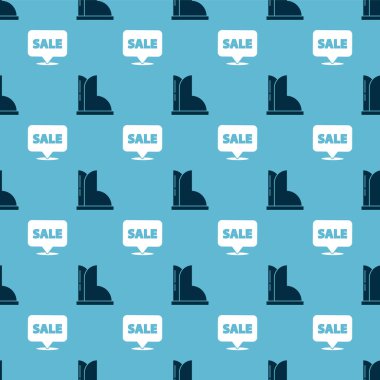 Su geçirmez lastik bot ve asılma tabelasını indirimli ve pürüzsüz desenli olarak ayarla. Vektör