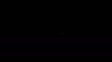 Beyaz çizgili cüzdan ve siyah arka planda izole edilmiş kalkan simgesi olan para. Sigorta konsepti. Güvenlik, güvenlik, koruma, konsept koruma. 4K Video hareketli grafik canlandırması