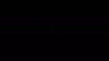 Beyaz çizgi sunucusu, Data, Web sunucu simgesi siyah arkaplanda izole edildi. 4K Video hareketli grafik canlandırması