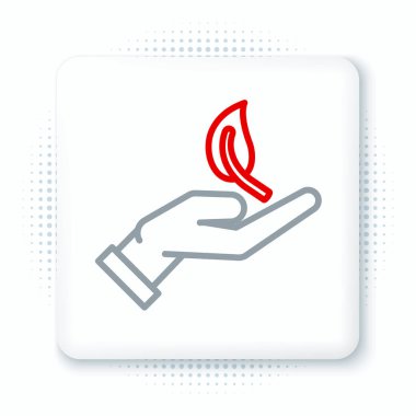 Beyaz arka planda izole edilmiş çevre koruma ikonu. Tohum ve tohum. Fidan dikiyorum. Ekoloji konsepti. Renkli taslak konsepti. Vektör