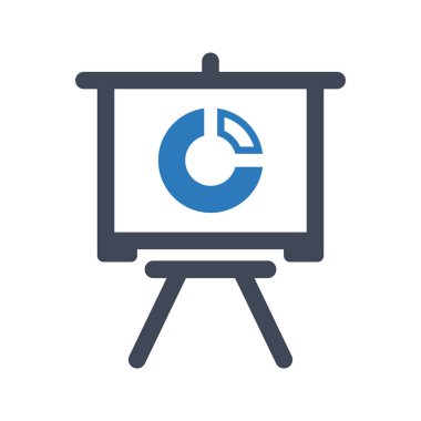 İş raporları istatistik simgesi