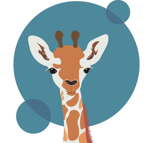 Download Giraffe cartoon — Stock Vector © PiXXart #7279958