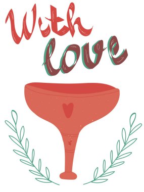 Sevgililer günü tebrik kartı, poster. Güzel el çizimi elementleri, karalama. Sevgililer günü için mükemmel, çıkartmalar, doğum günü, tarih davetiyesini kaydet