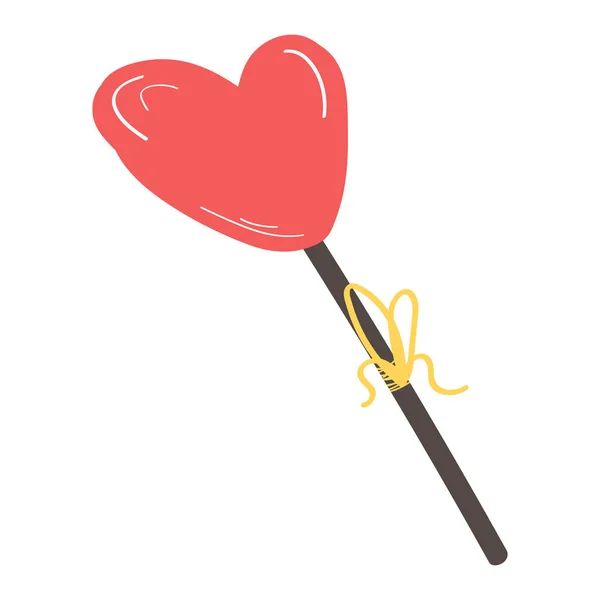 Blesser décor de bonbons simple élément dessiné à la main style doodle. illustration.Valentine's day design pour invitations, mariage ou cartes de voeux . — Photo