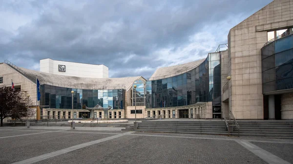 Slovakiska Nationalteaterbyggnaden Bratislava Slovakien Slovakiska Nationalteatern Den Näst Äldsta Slovakiska — Stockfoto