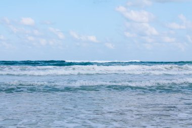 Bat Yam, İsrail 'de sahil