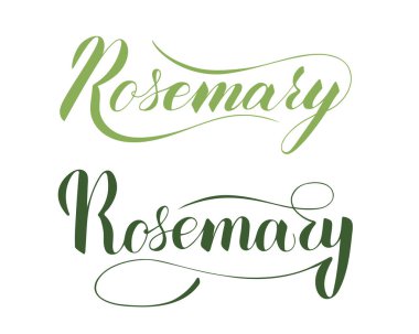 Beyaz arkaplanda izole edilmiş biberiye el yazısı