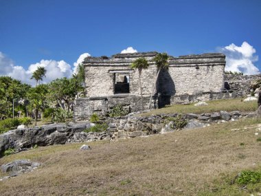 Tulum 'un Maya harabeleri - Meksika