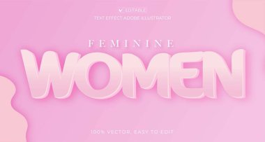 yazı tipi etkisi düzenlenebilir vektörü