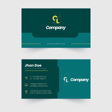 Bu bir kartvizit şablonu, terfiniz için zarif ve profesyonel kartvizitler oluşturabilirsiniz.