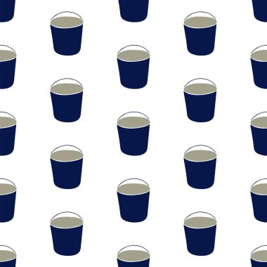 Kovayla el çizimi kusursuz desen. Vektör çizimi. Eps 10