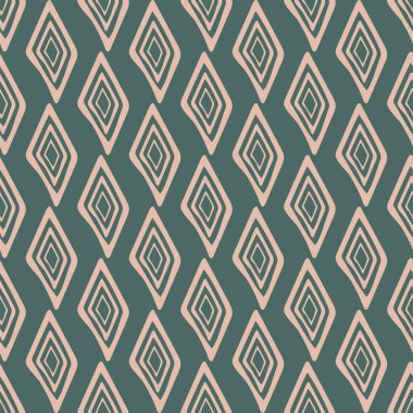 Kusursuz desenli, el tarağı çizilmiş. Karalama. Vektör çizimi. Eps 10