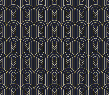 Soyut geometrik dikişsiz desen. Vektör çizimi. EPS 10