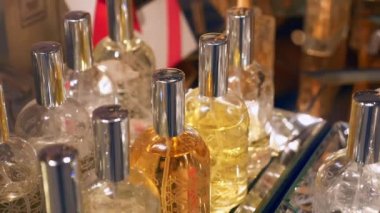 Variety of Essential Oil in Beautiful Transparent Bottle