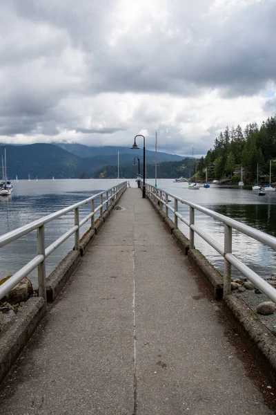 Pier Deep Cove North Vancouver Canada — Stock Photo, Image