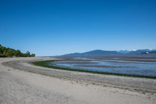 Een Kustlijn Van Spaanse Banken Bij Vancouver Canada — Stockfoto