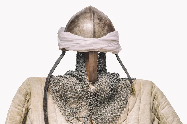 Fethini Mağribi savaşçı zırh takım elbise — Stok fotoğraf