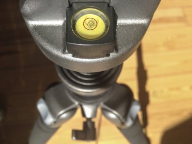 Kabarcık düzey detay fotoğraf tripod