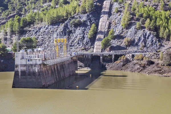 Hydro elektrické elektrárny a přehrady, Chorro rokle — Stock fotografie