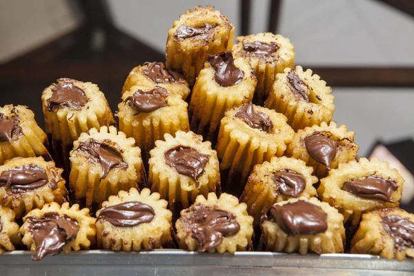 İspanyol churro adil durak hizmet hazır doldurma muhallebi